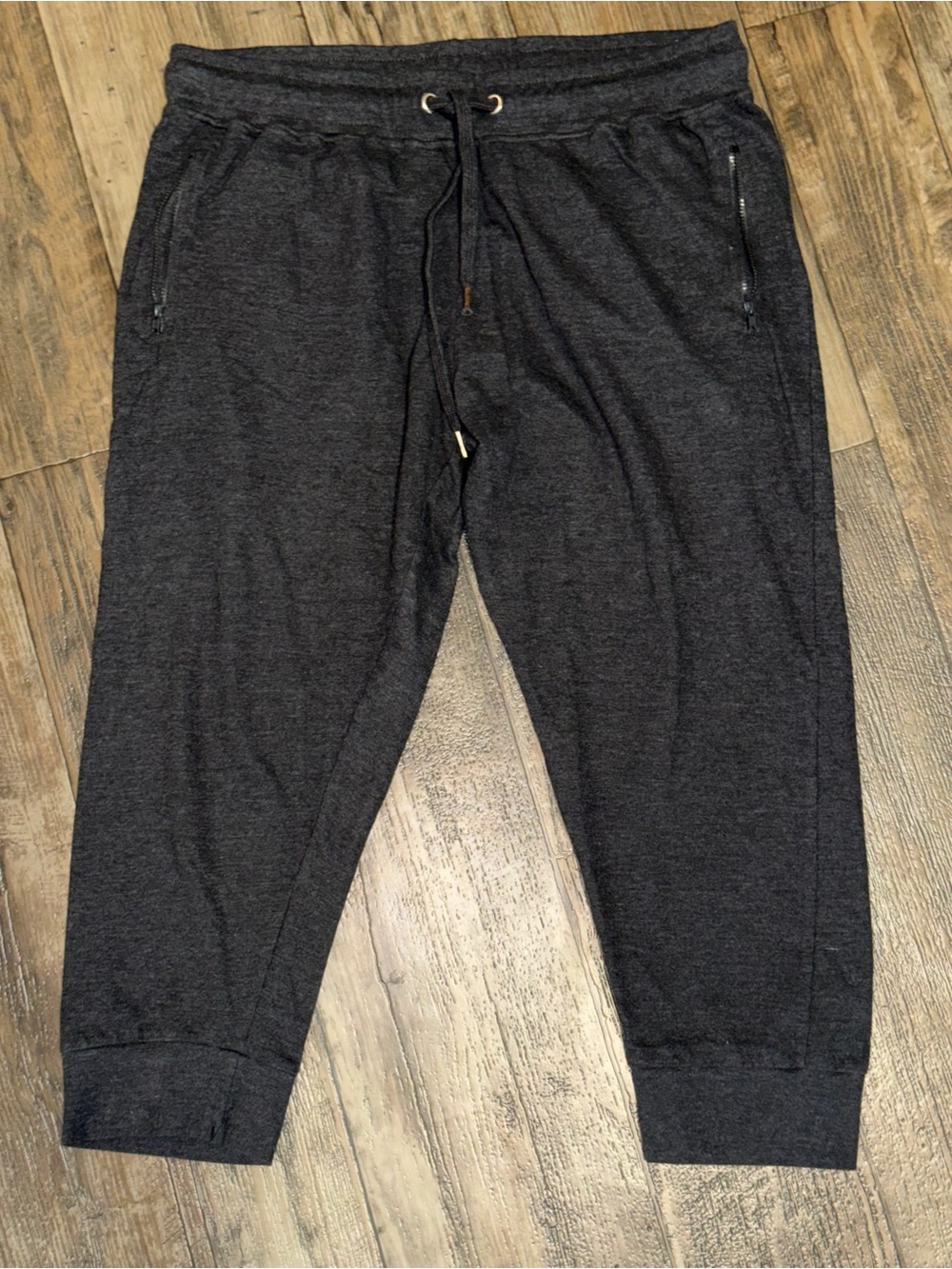 New York Laundry woman’s Charcoal Drawstring Joggers